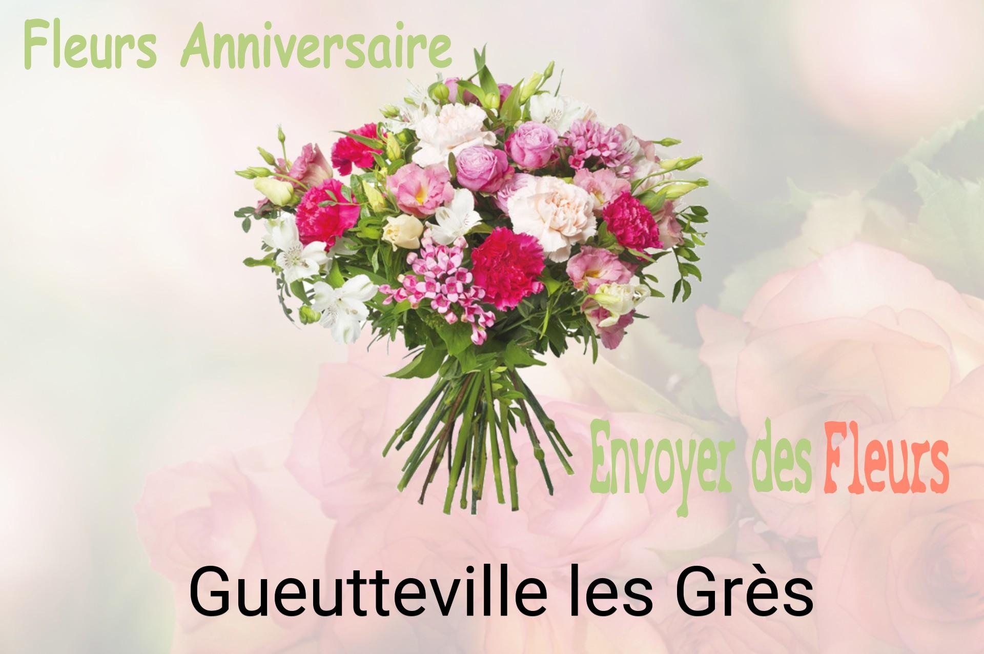Bouquet de fleurs d’anniversaire livré à Gueutteville-les-Grès